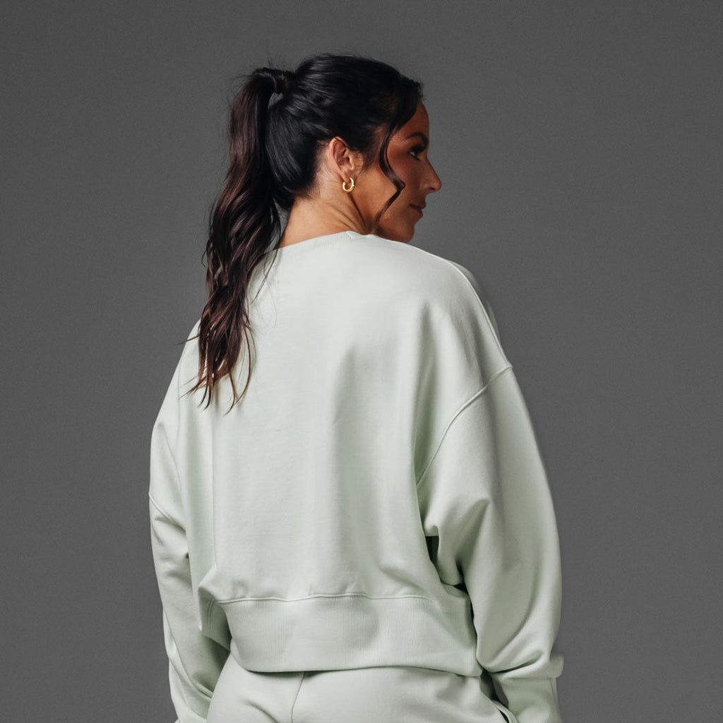 Classic Cropped Crew Sweatshirt